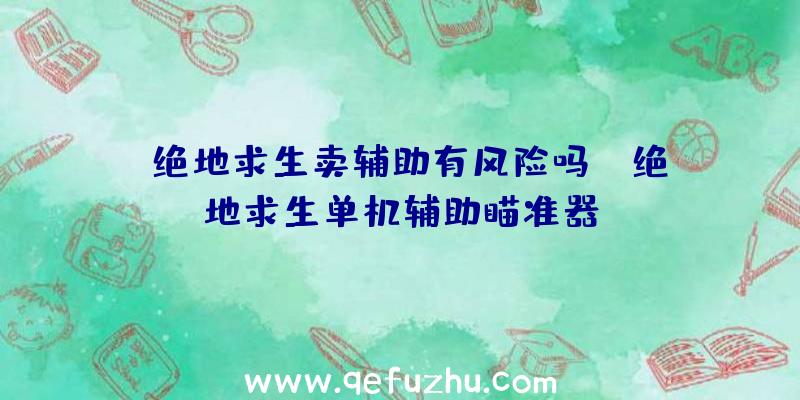 「绝地求生卖辅助有风险吗」|绝地求生单机辅助瞄准器